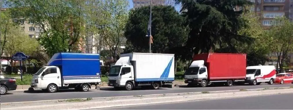 Şehir içi ve şehirler arası nakliyat araç filosu