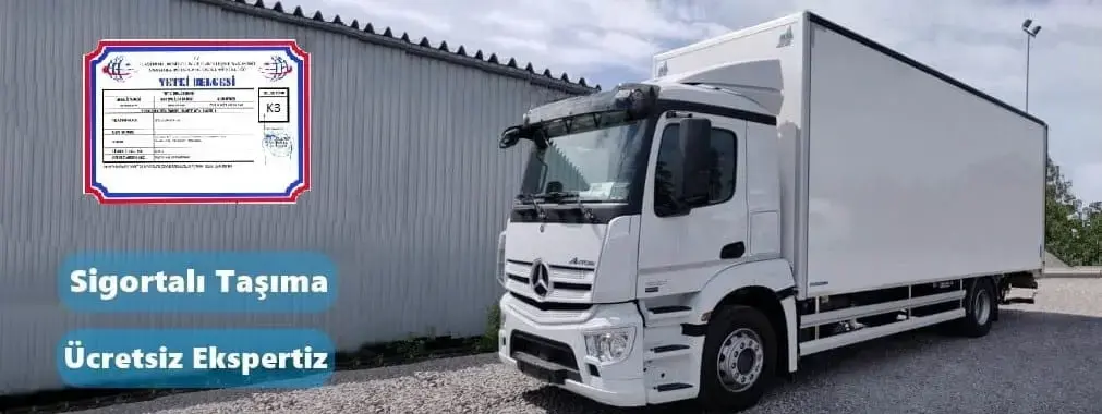 Marmaris evden eve nakliyat için büyük taşıma kamyonu